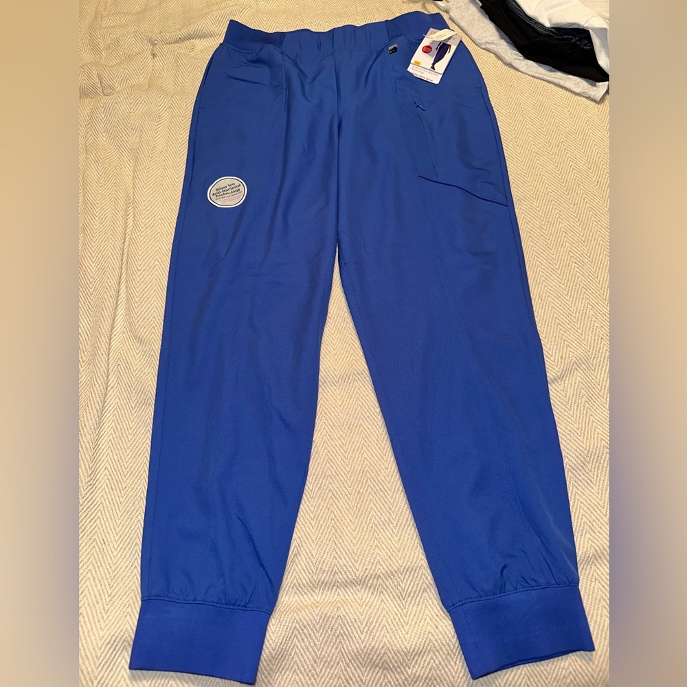 Royal Blue Scrub Joggers